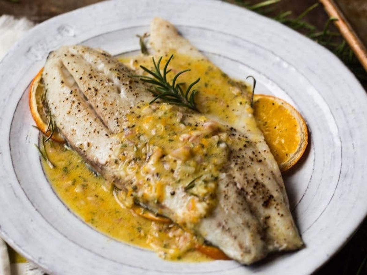 Slow-Roasted Barramundi with Finger Lime Beurre Blanc