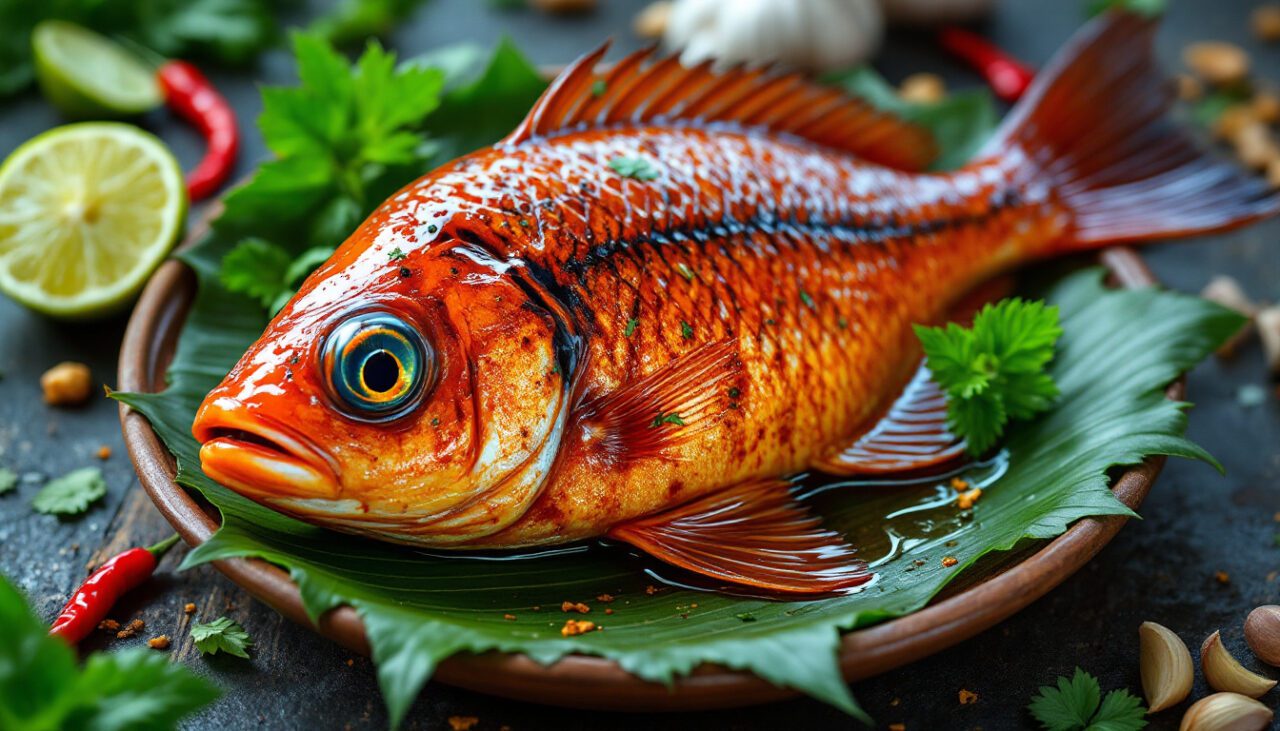 Goan Fish Recheado Masala with Spiced Red Chili Paste