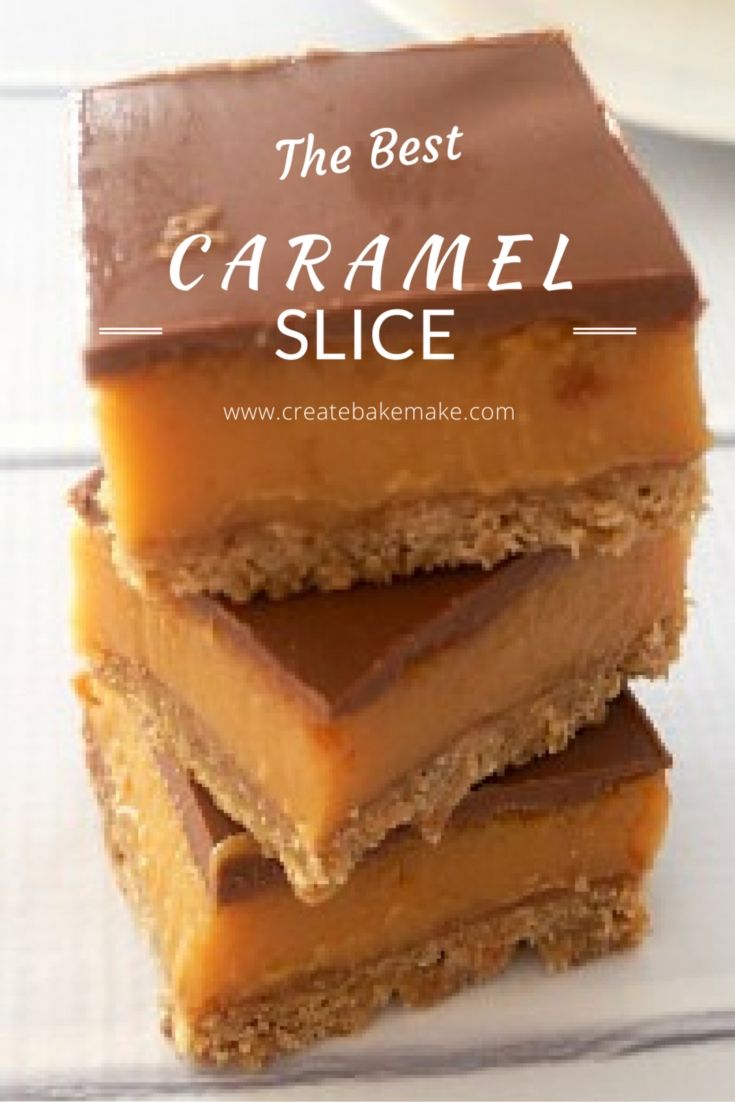 No-Bake Caramel Slice with Sweetened Condensed Milk