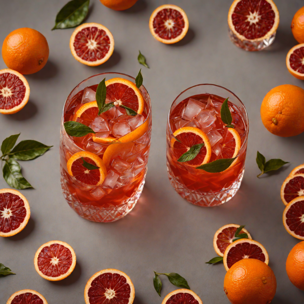 Blood Orange Mezcal Negroni