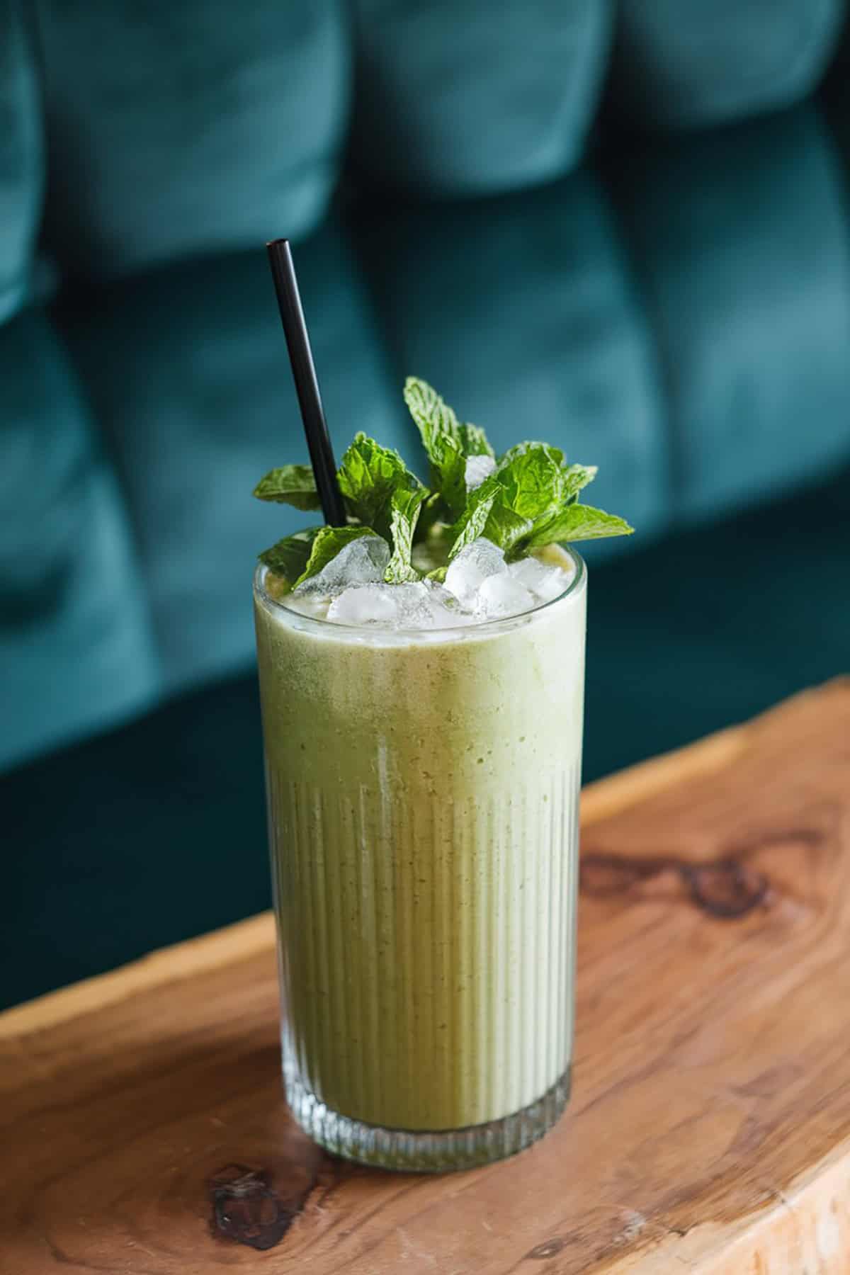 Smoky Green Tea Highball