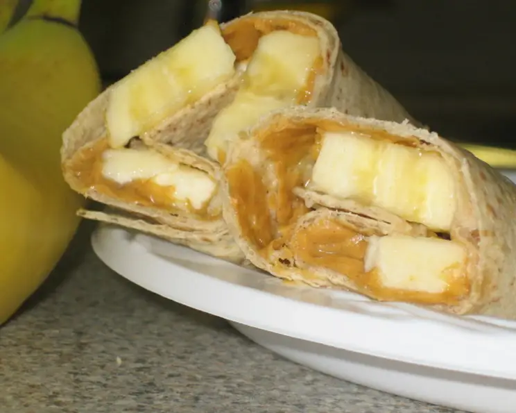 Trail-Ready Peanut Butter Banana Energy Wrap