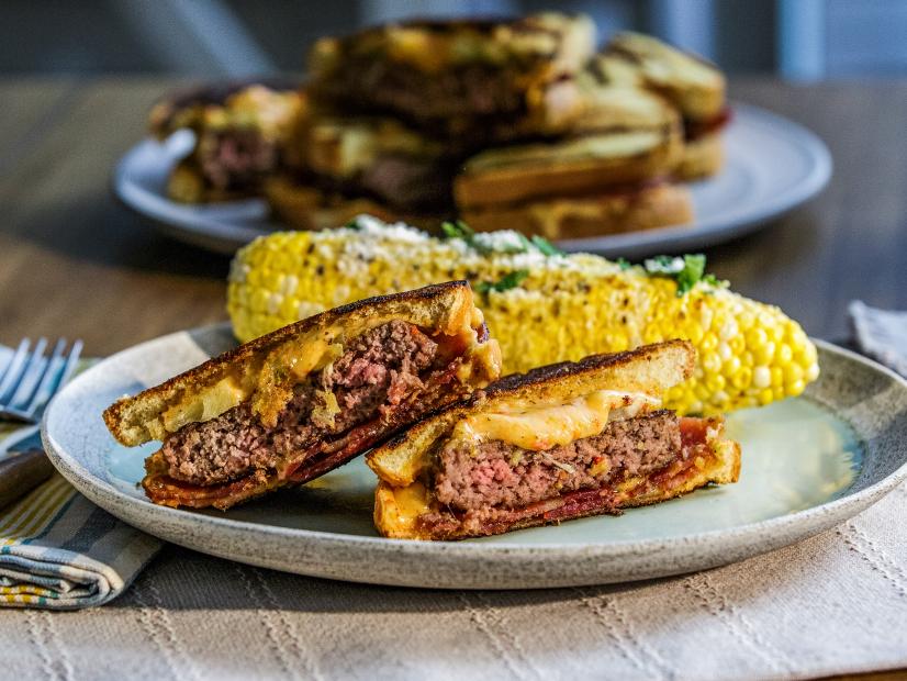 Charred Pineapple and Jalapeño Burger