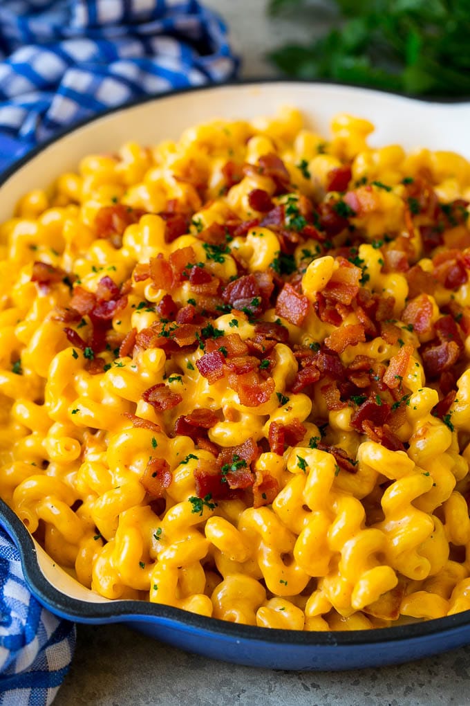 Stovetop Sweet Corn and Bacon Macaroni