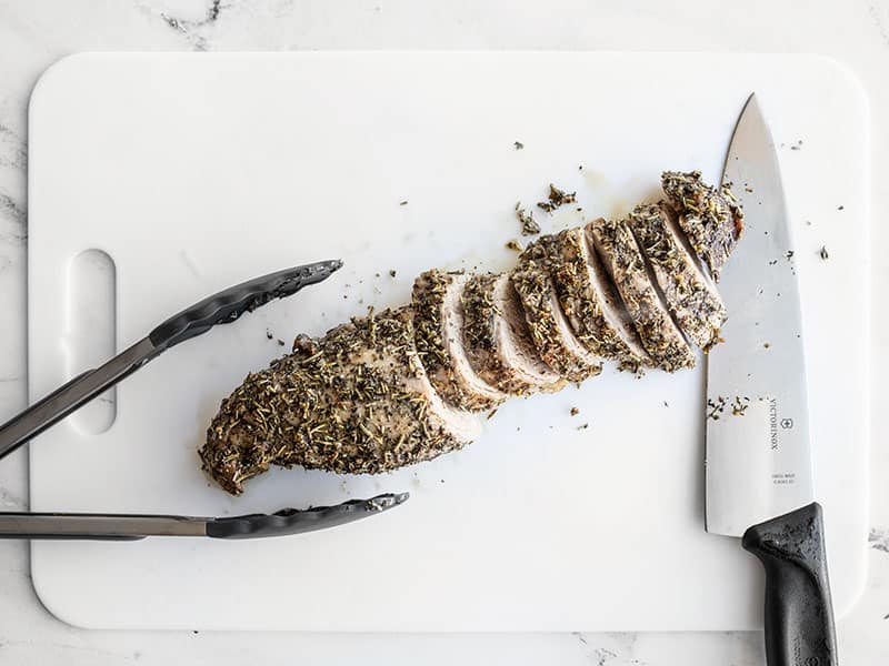 Oven-Roasted Garlic and Herb Pork Tenderloin