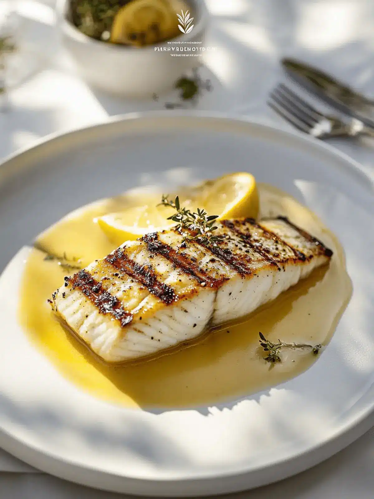 Tasmanian Pepperberry-Infused Barramundi with Lemon Myrtle Butter