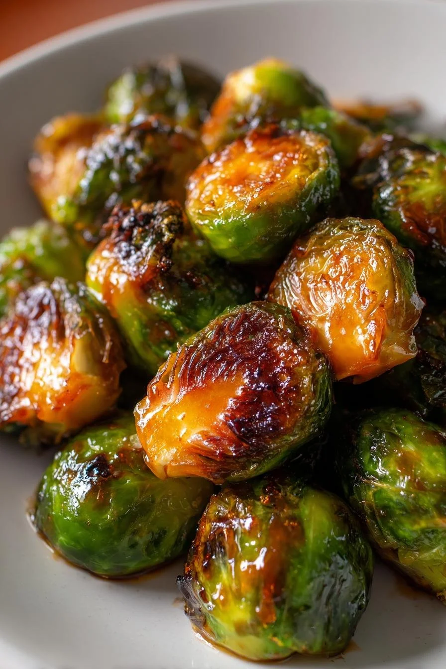 Pan-Seared Brussels Sprouts with Bitter Orange Glaze