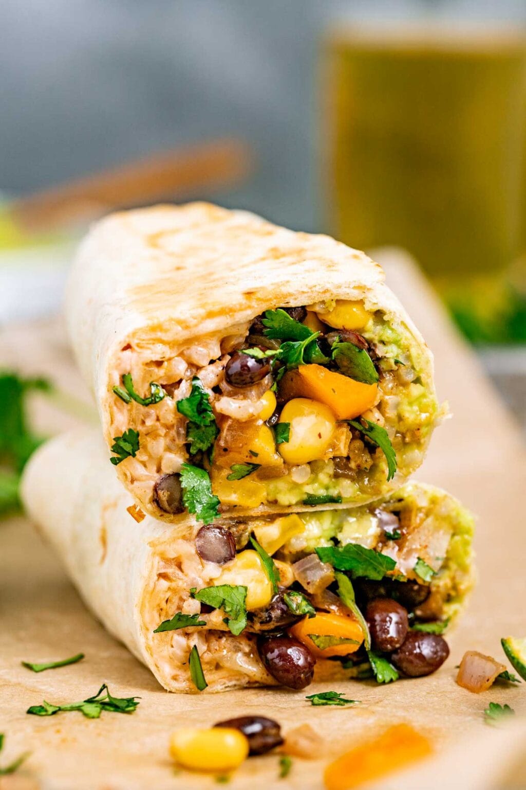 Veggie-Infused Beef and Black Bean Tacos with Sweet Corn Salsa