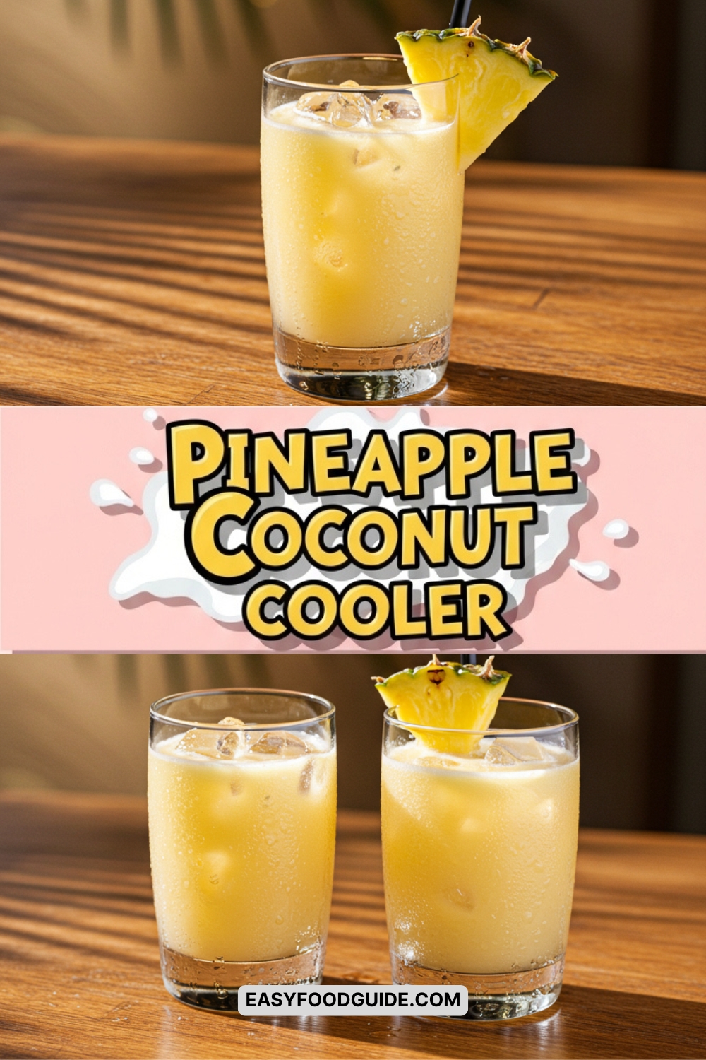 Coconut-Pineapple Rum Cooler