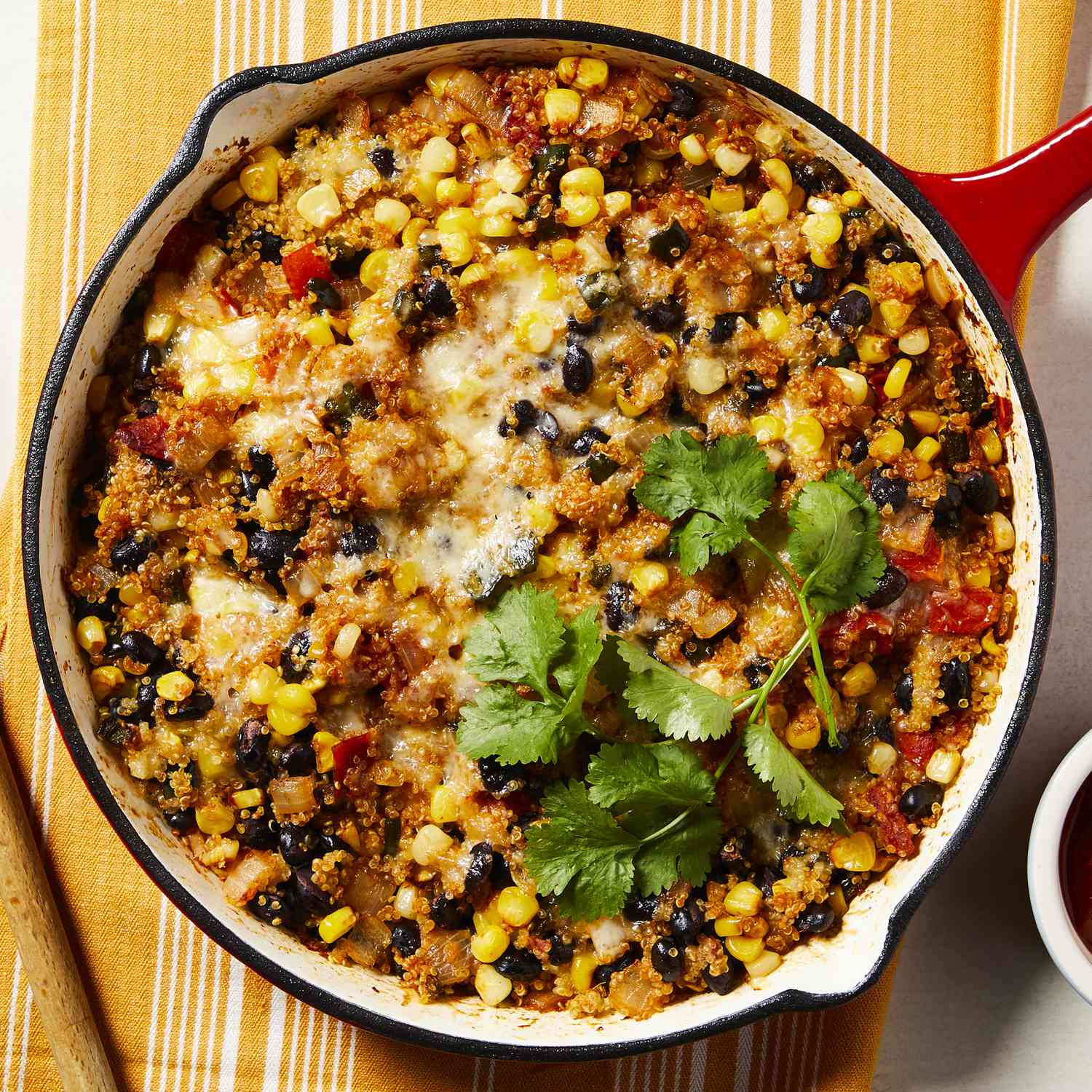 One-Pot Spicy Mexican Quinoa and Black Bean Stew