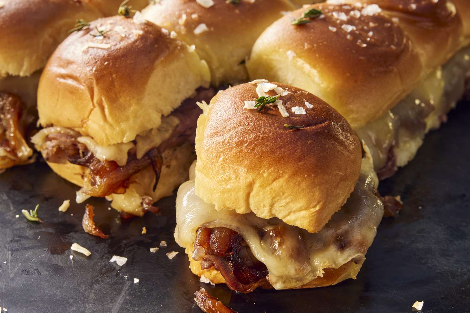 Rodeo Goat Style Barbecue Beef Sliders