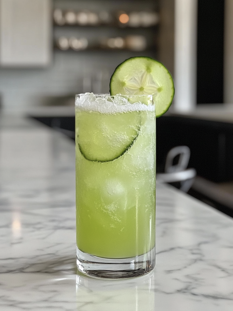 Fresh Cucumber Vodka Collins
