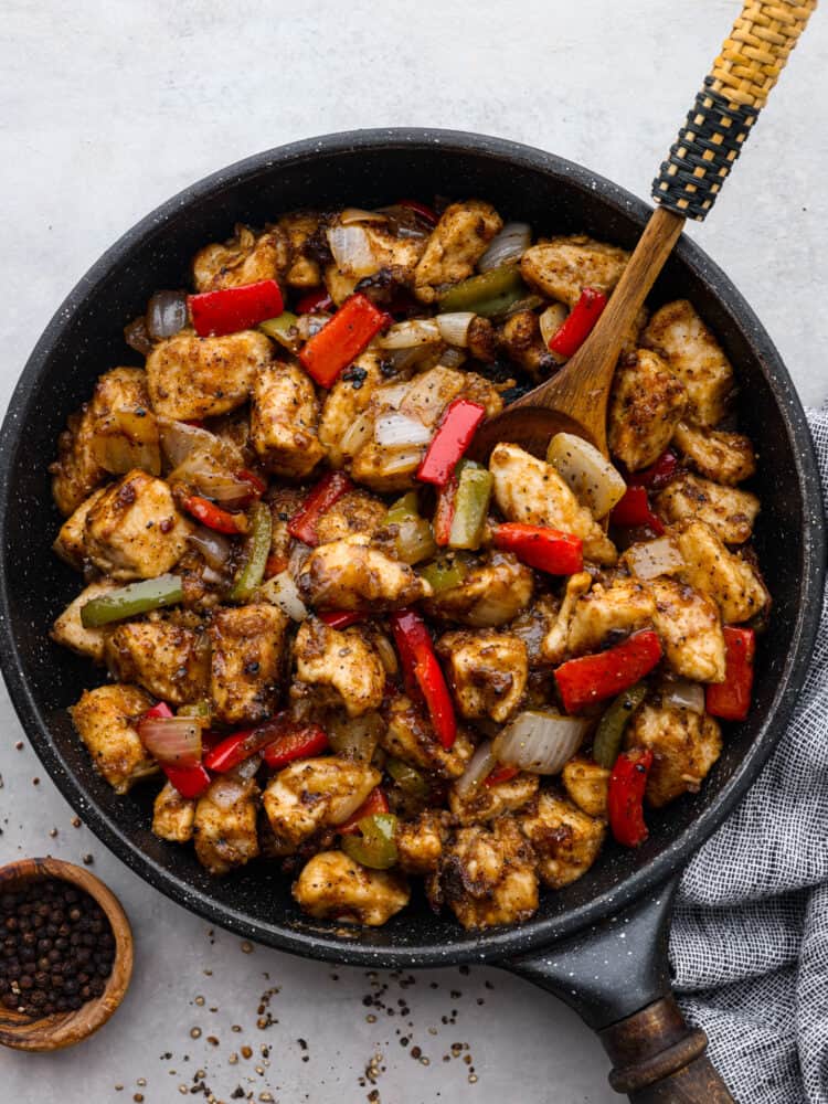 Sautéed Jazz-Inspired Cajun Chicken with Smoky Bell Pepper Relish