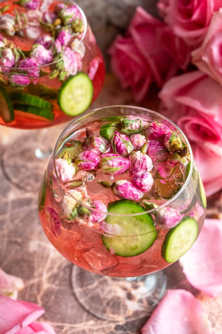 Herbal Gin and Elderflower Tonic