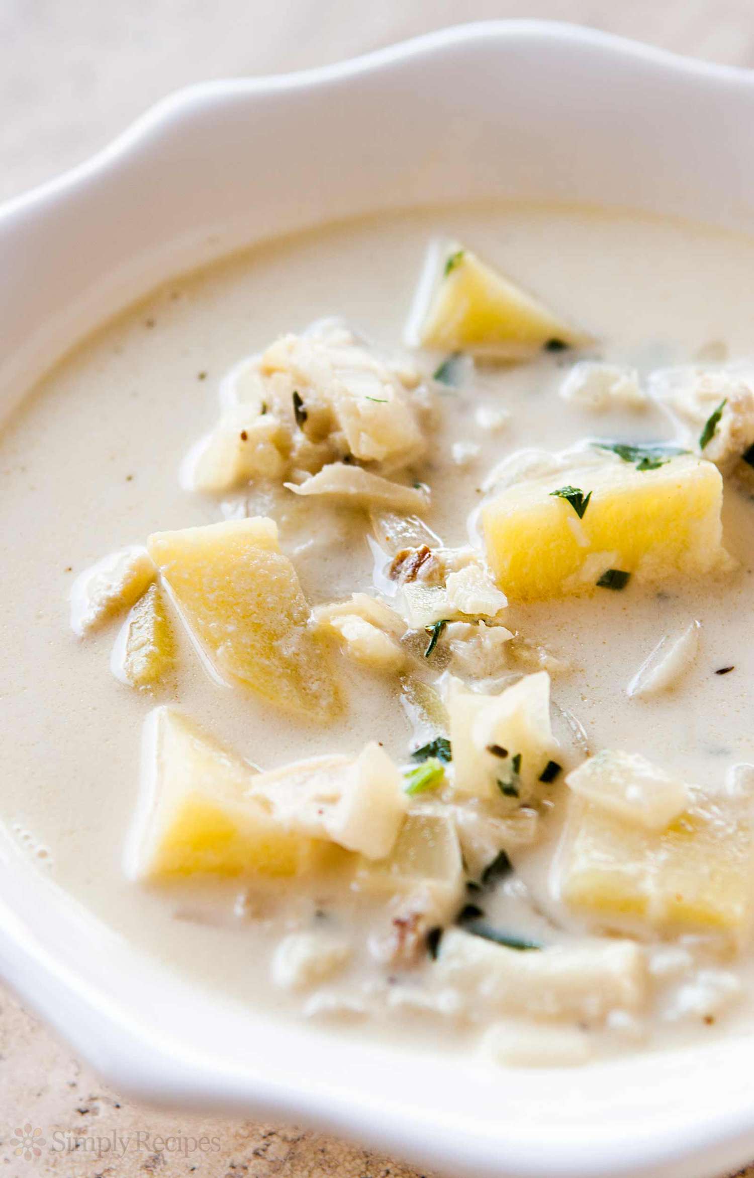 Creamy Whitefish and Potato Chowder