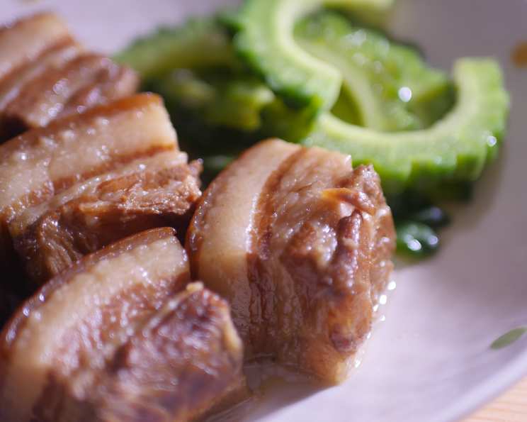 Grilled Rafute-Style Braised Pork Belly Skewers