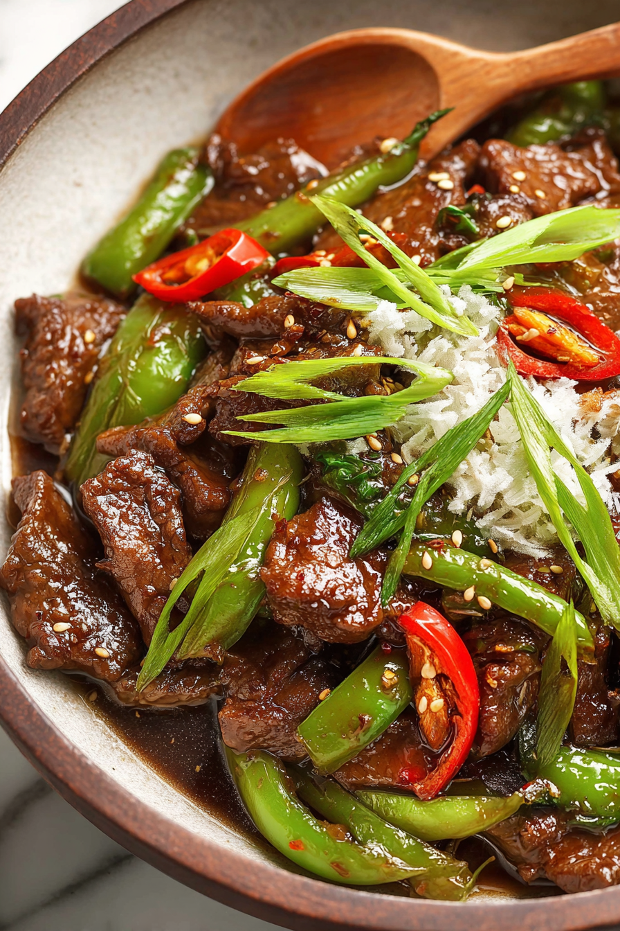 Kangaroo Stir-Fry with Native Pepper and Ginger