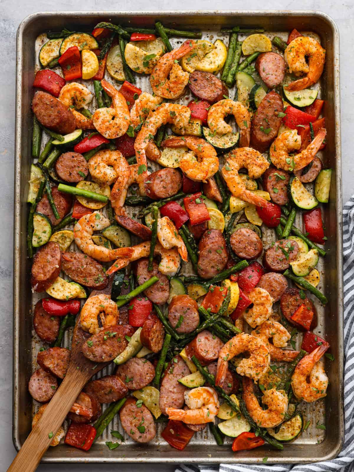 Sheet Pan Cajun-Spiced Shrimp with Zesty Lime and Garlic