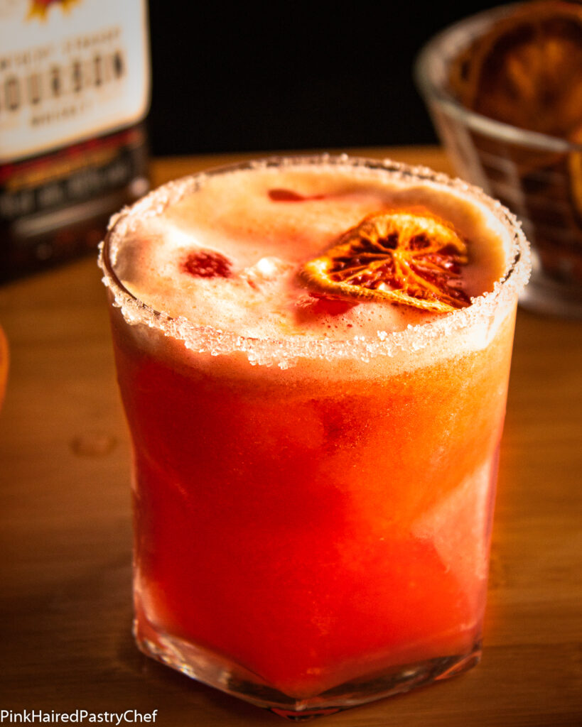 Smoky Orange Bourbon Sour