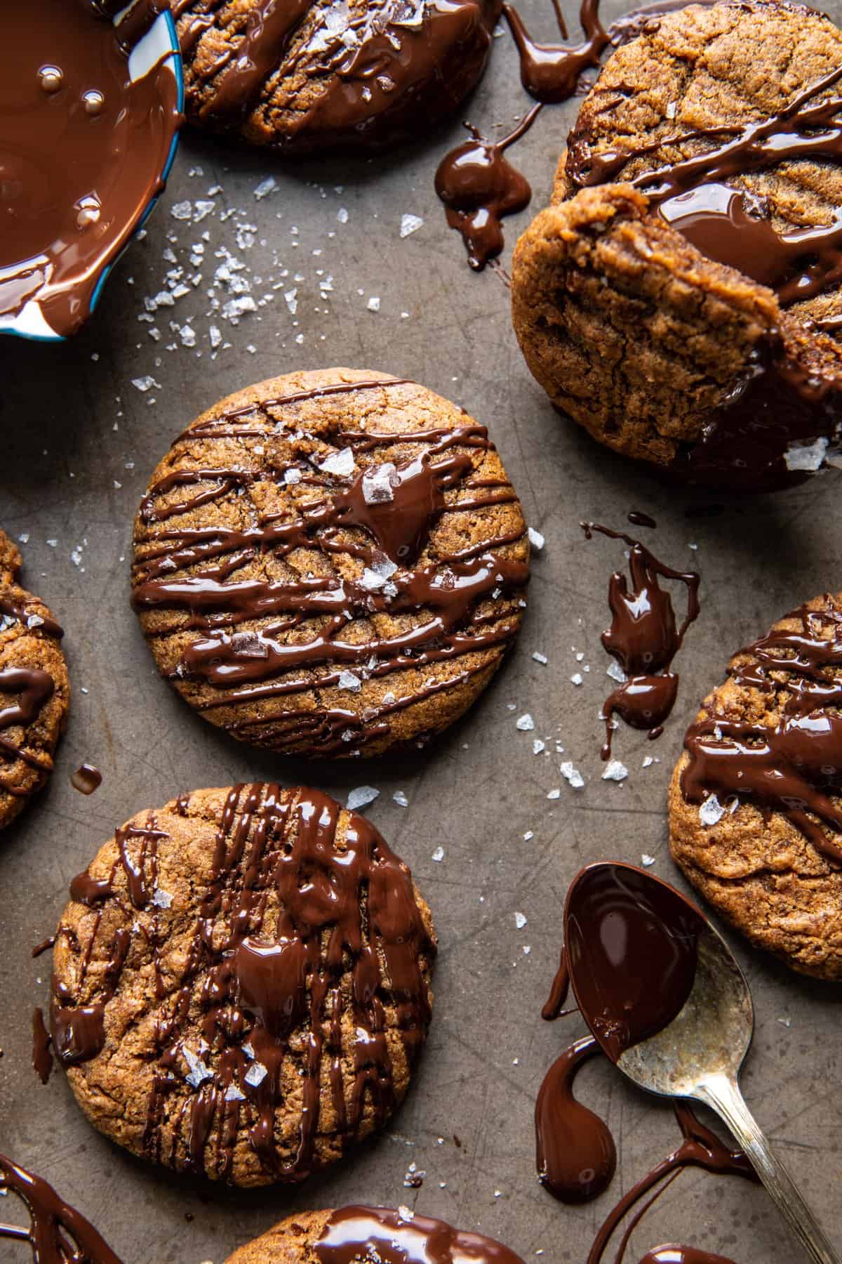 Gluten-Free Chocolate Almond Butter Cookies