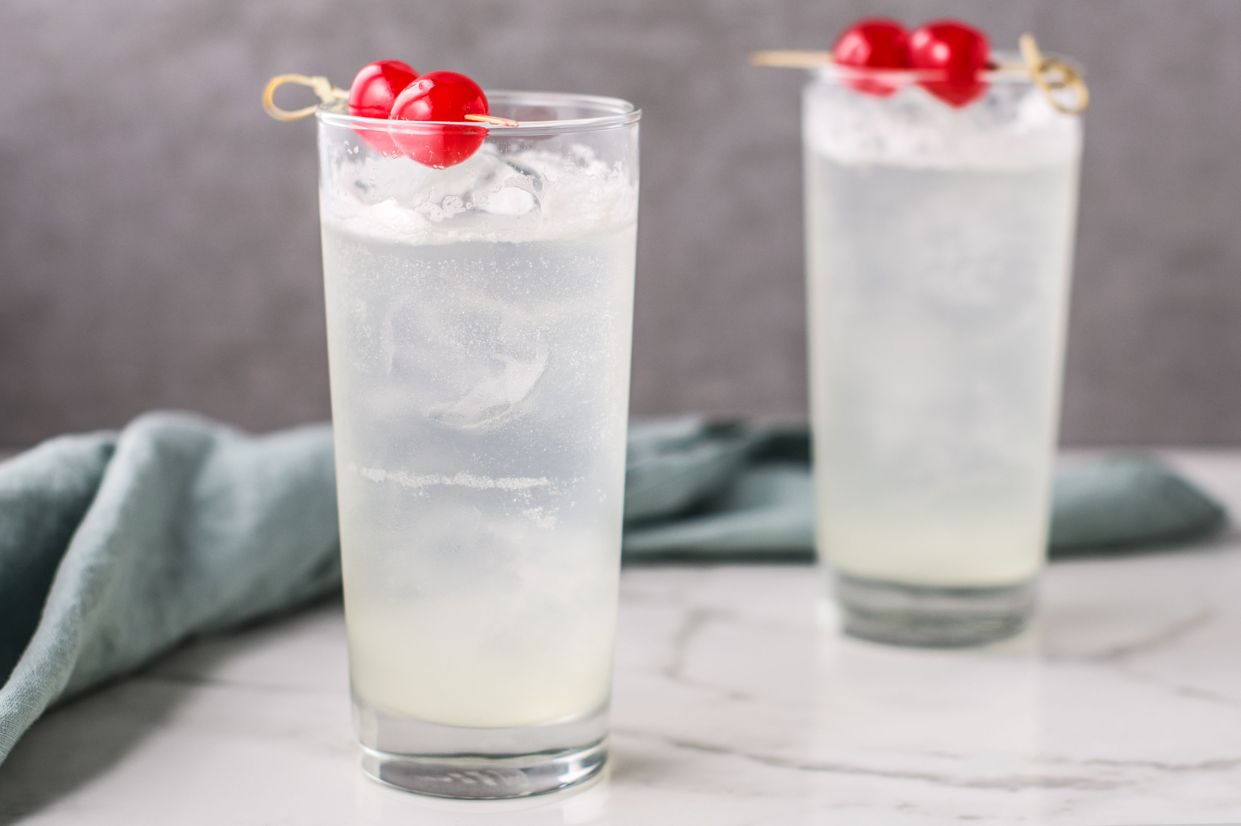 Citrus-Mint Gin Fizz