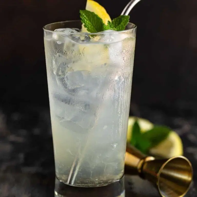 Herb-Infused Gin and Elderflower Collins