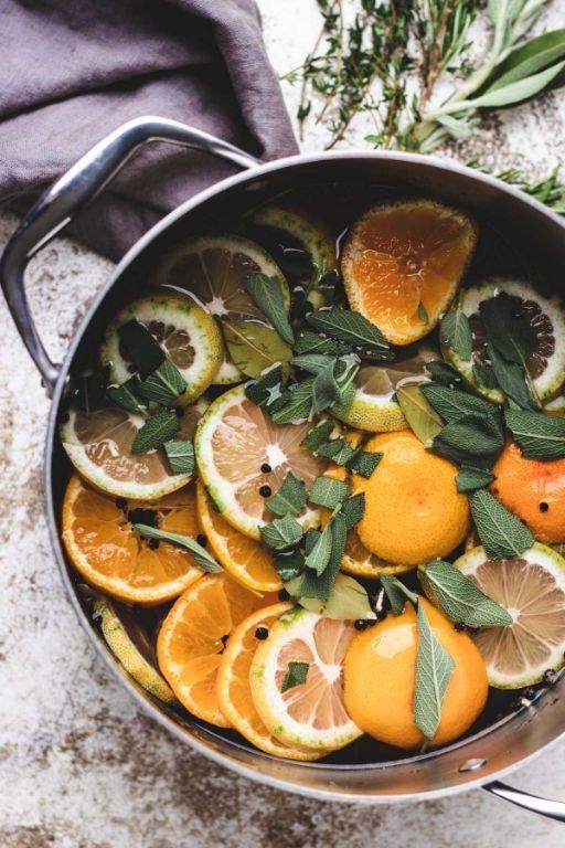 Gin and Herb-Infused Citrus Stir