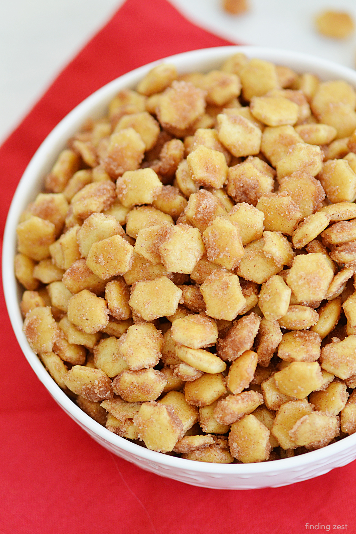 Cinnamon-Sugar Oyster Crackers with Honey Butter