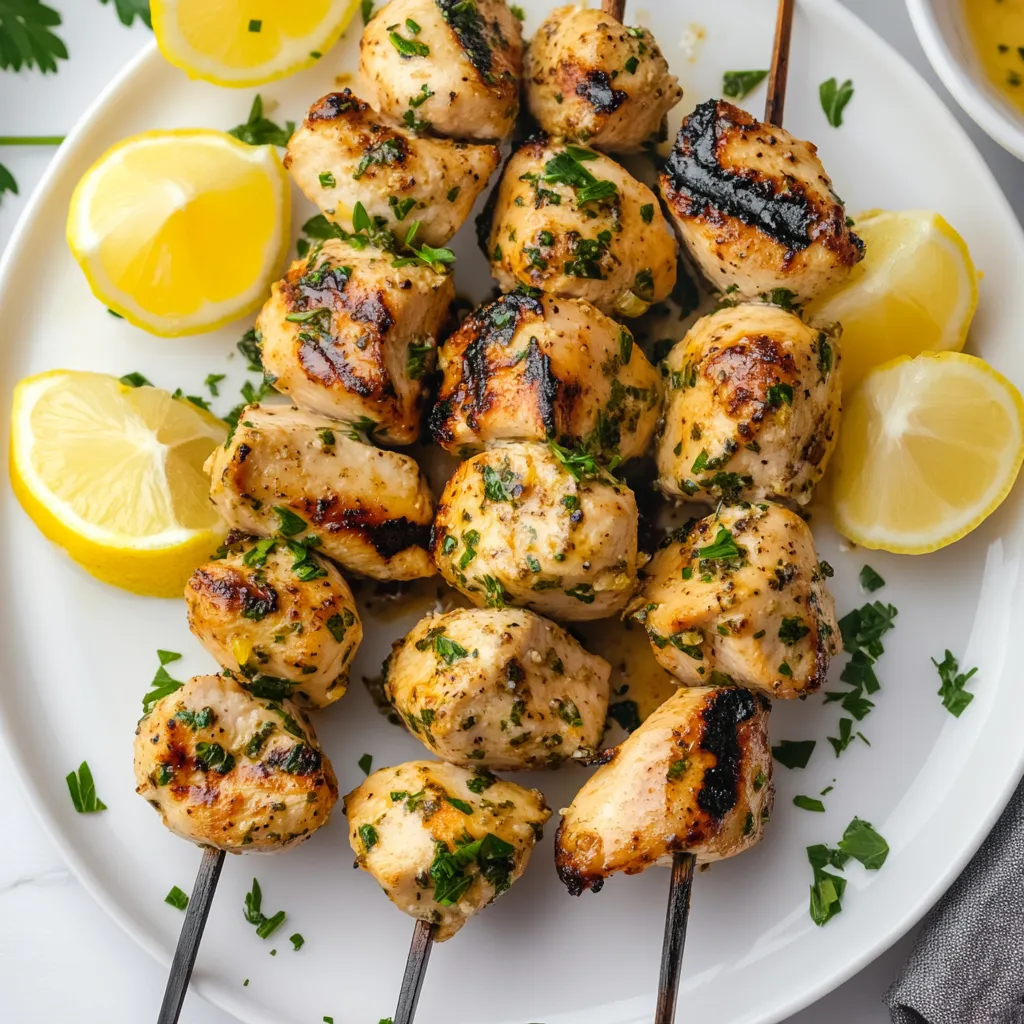 Interactive Neal.fun-Inspired Citrus Herb Chicken Skewers