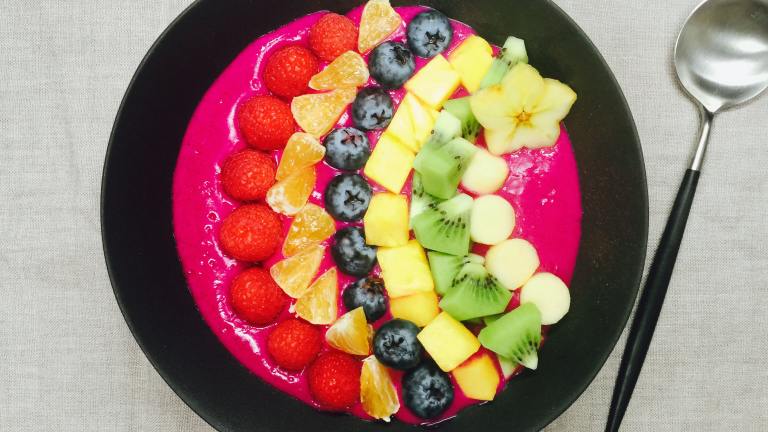 Rainbow Power Smoothie Bowl