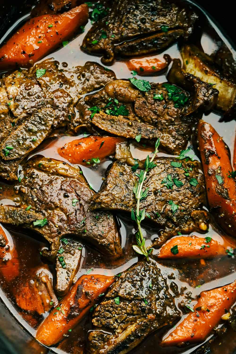 Whiskey-Braised Beef Short Ribs with Root Vegetables