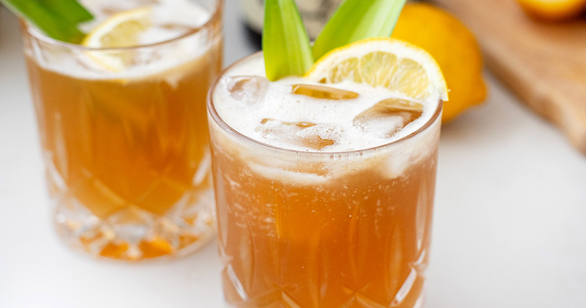 Tropical Ginger Rum Sour