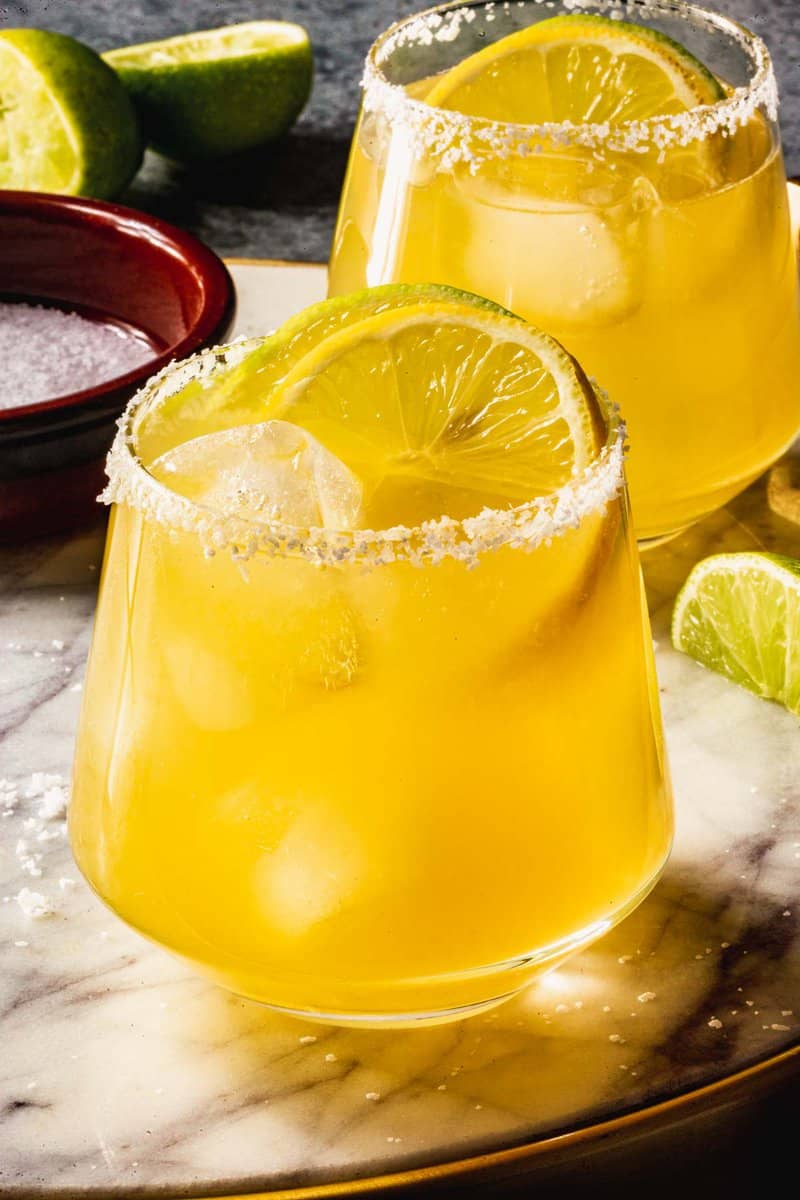 Citrus-Infused Margarita on the Rocks