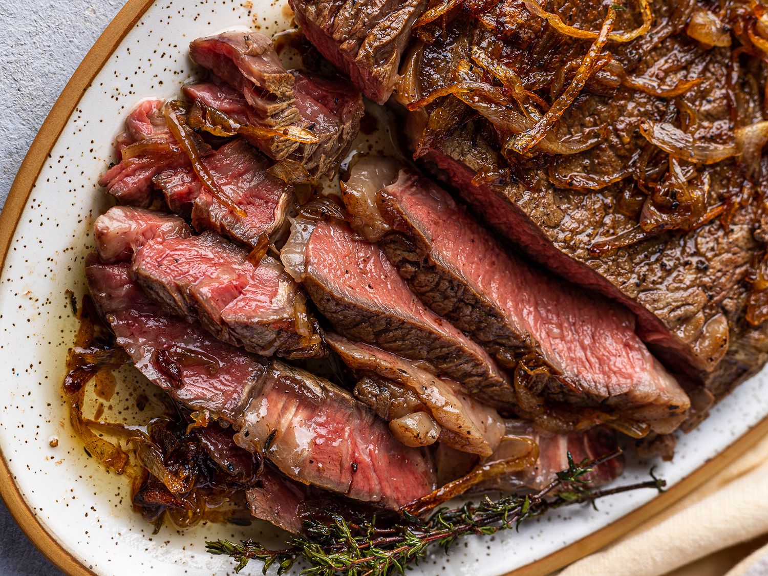 Pan-Seared Beef Skirt Steak with Chili-Lime Butter