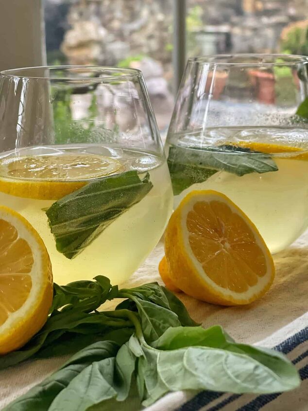 Triestino White Wine Spritz with Lemon