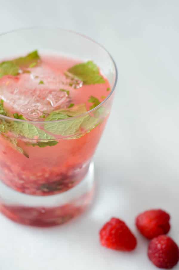 Shaken Gin Citrus Smash with Fresh Mint