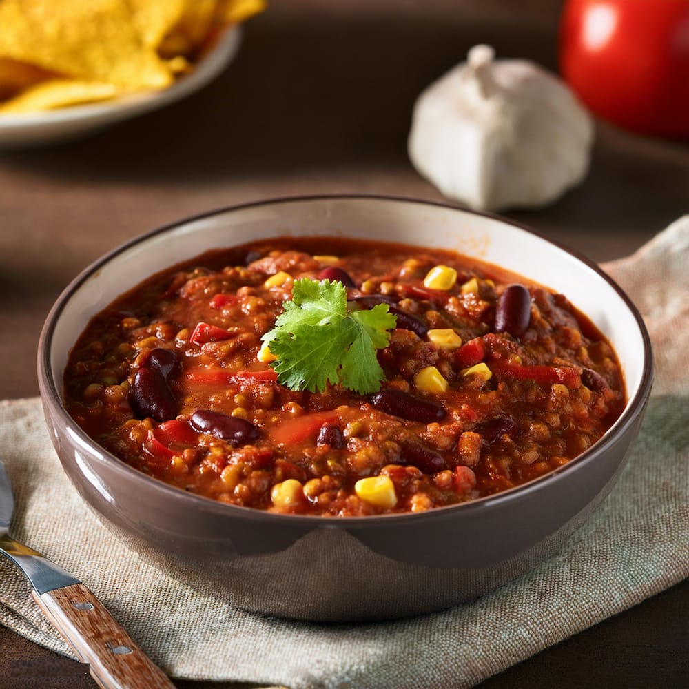 Tex-Mex Black Bean and Roasted Corn Chili