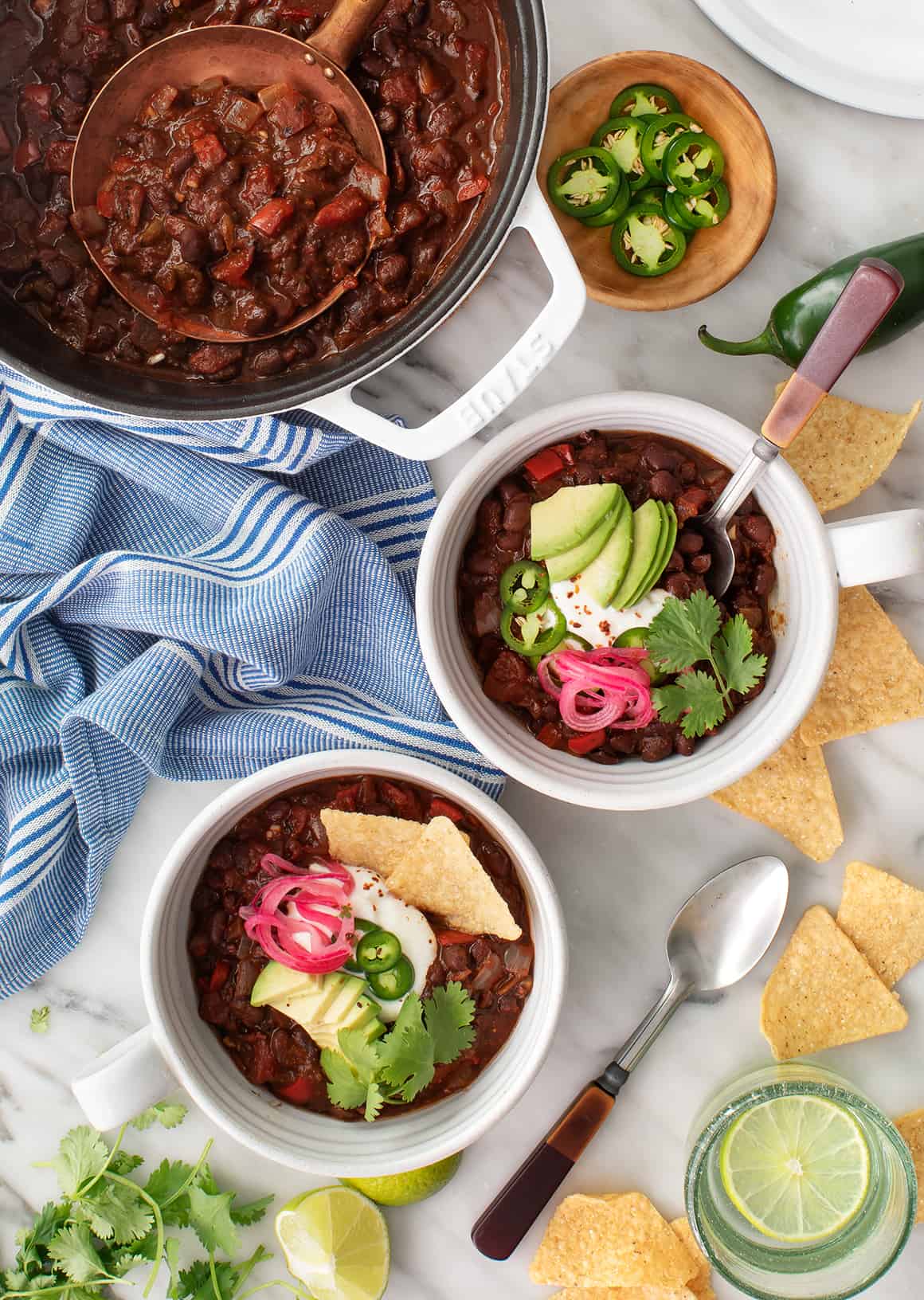Harlingen-Inspired Zesty Beef and Black Bean Chili