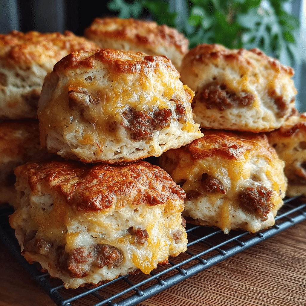 Buttermilk Biscuit and Sausage Casserole