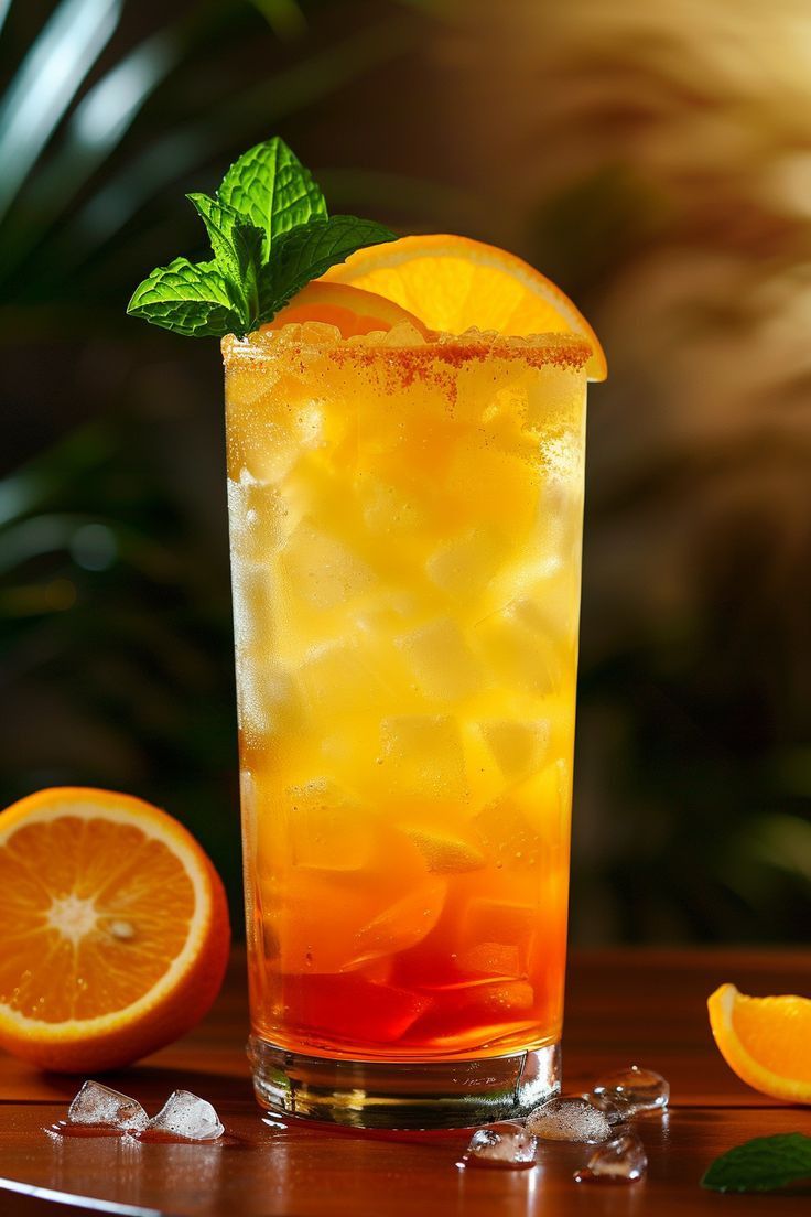 Citrus-Spiced Rum Smash