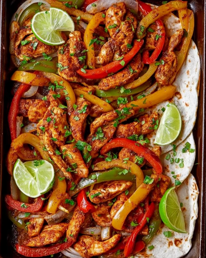 Sheet Pan Tex-Mex Chicken with Roasted Poblano Peppers