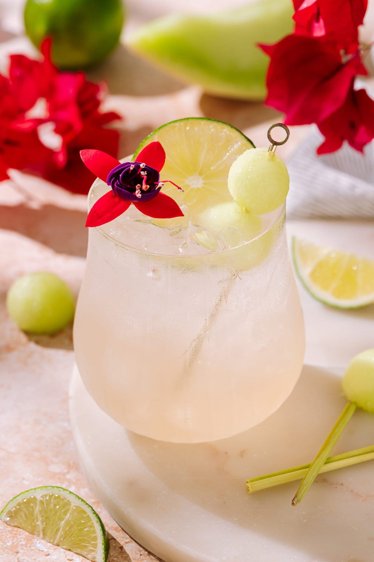 Vietnamese-Inspired Lemongrass Gin Fizz