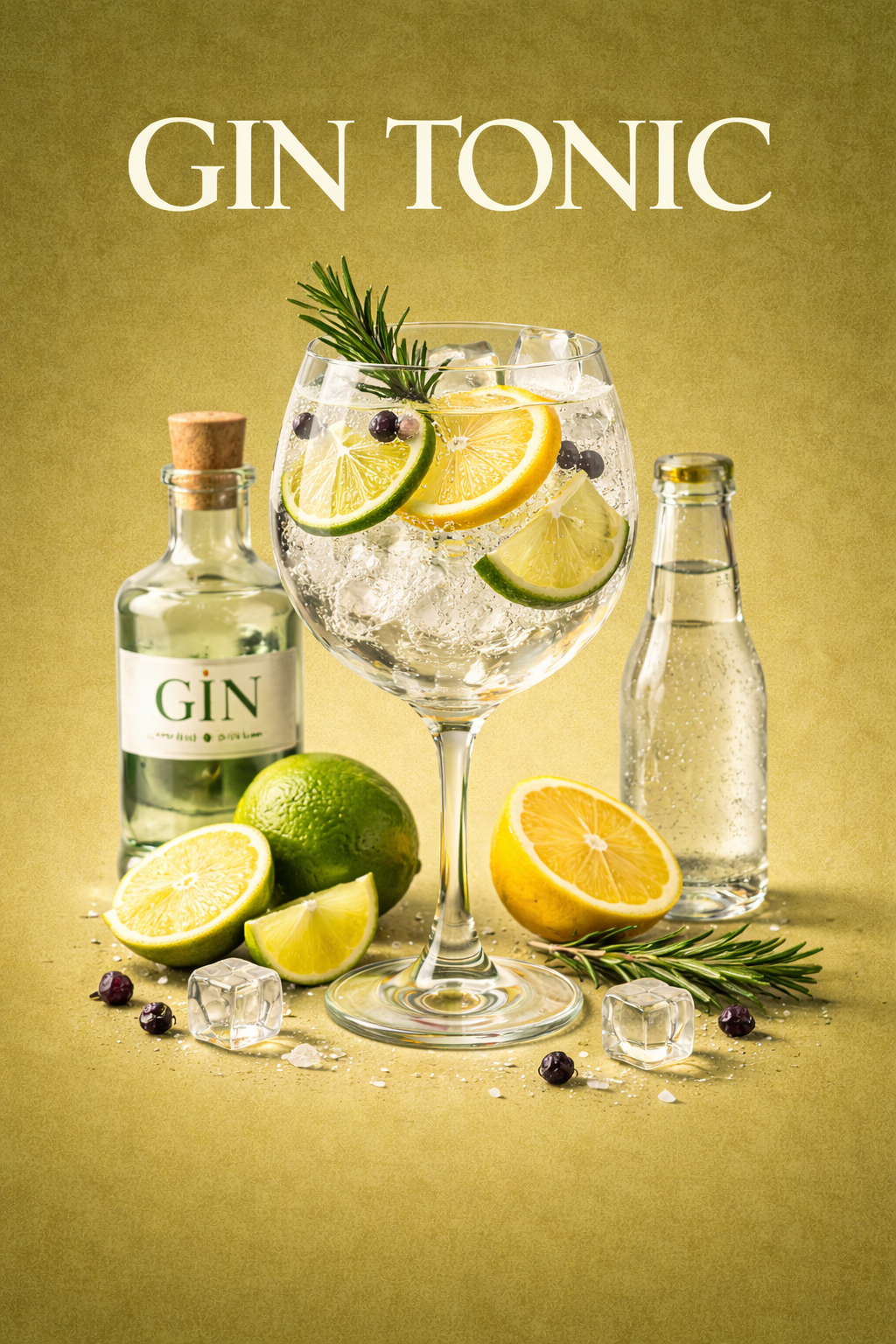 Herbal Gin and Sparkling Tonic