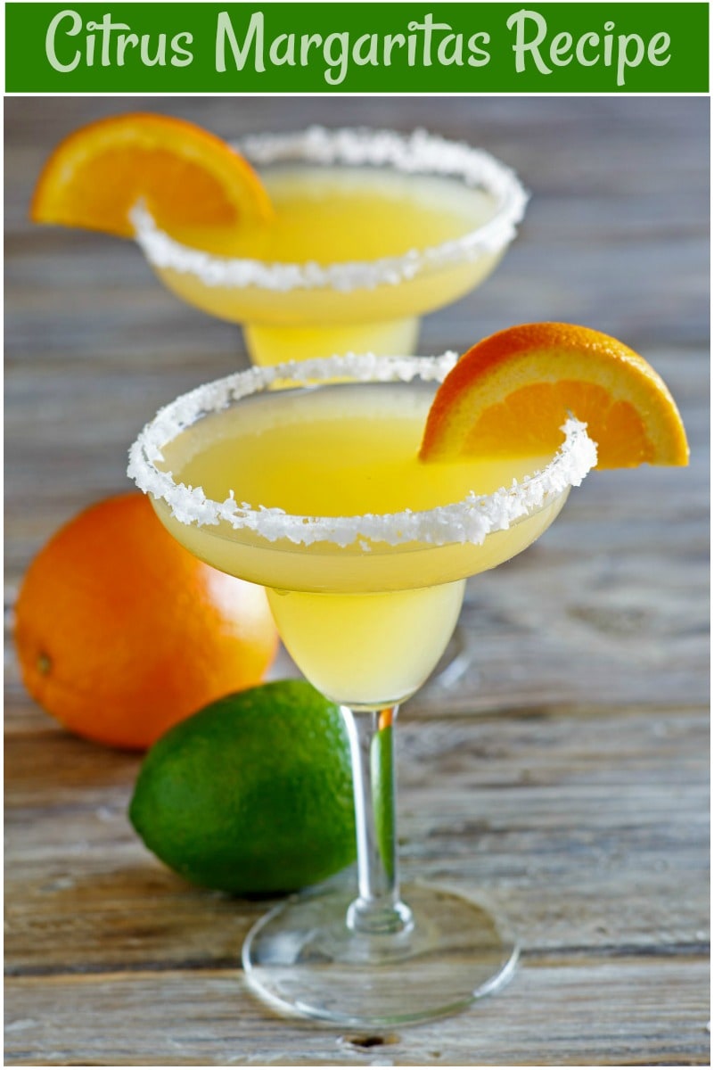 Citrus-Infused Margarita with Fresh Lime and Orange Liqueur