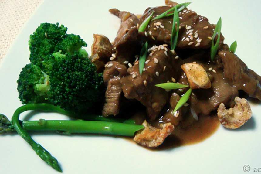 Spicy Laotian Tamarind Pork Stir-Fry