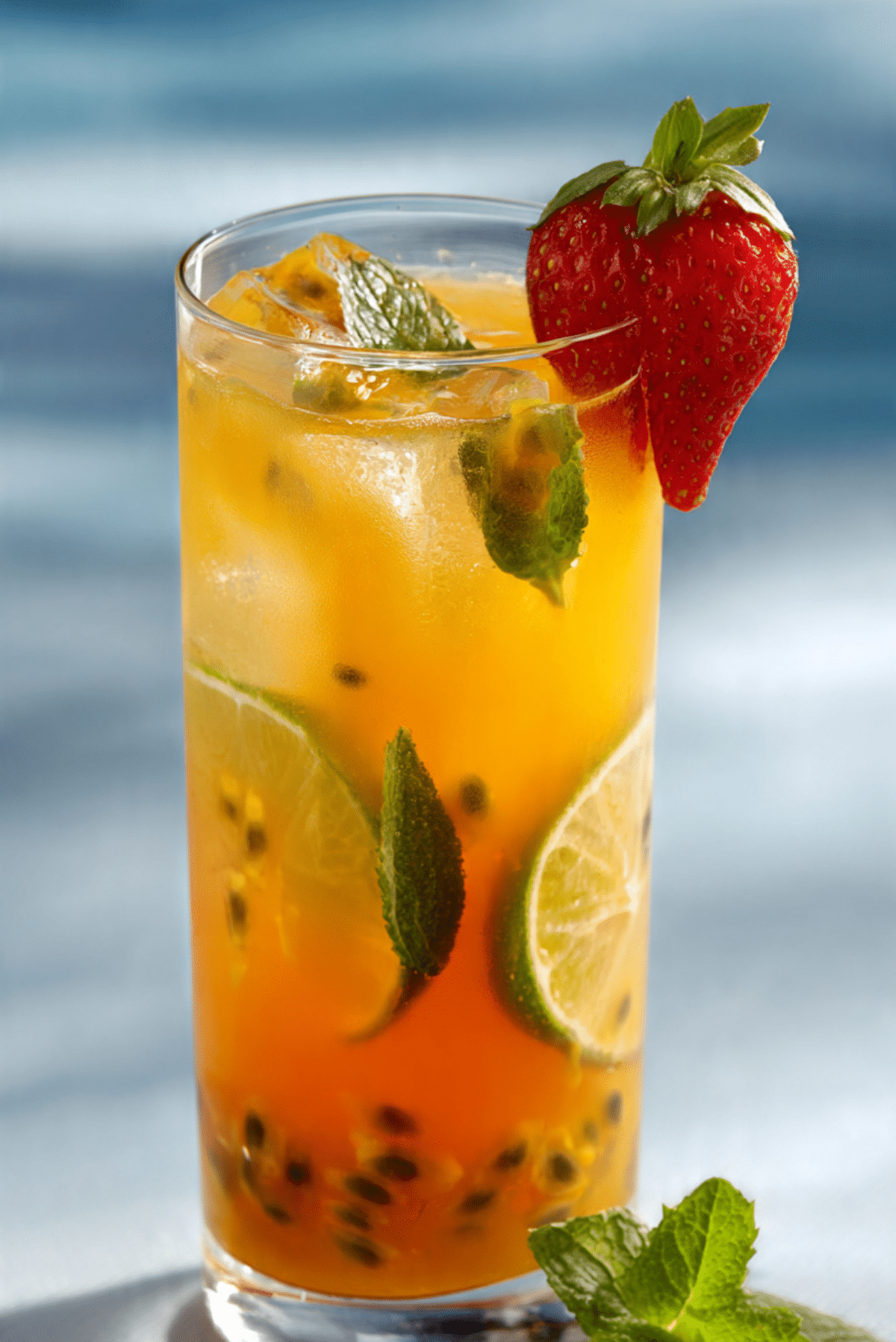 Spiced Tropical Breeze Fizz