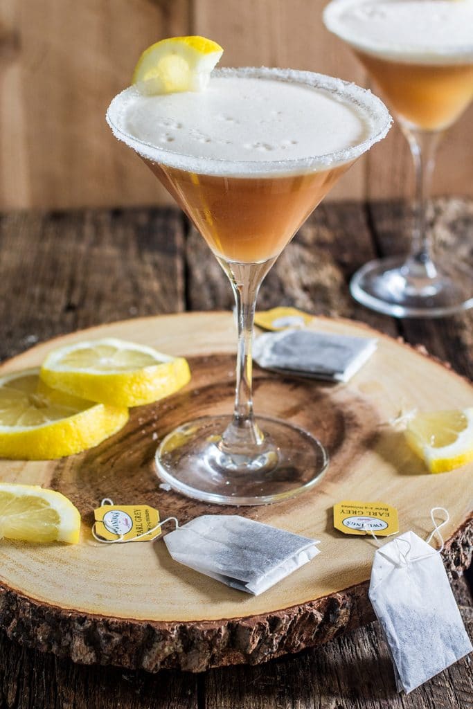 Honeyed Earl Grey Gin Martini