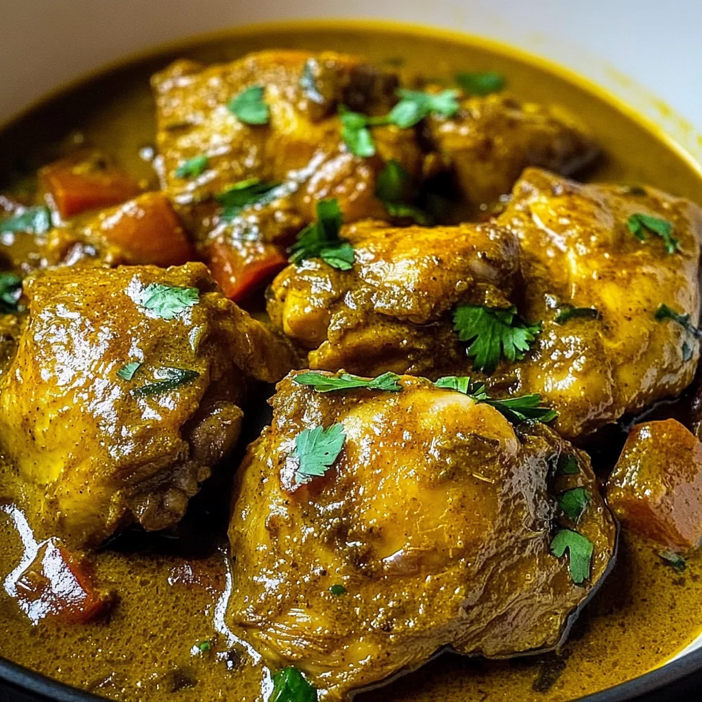 One-Pot Semur Chicken Curry with Native Spices