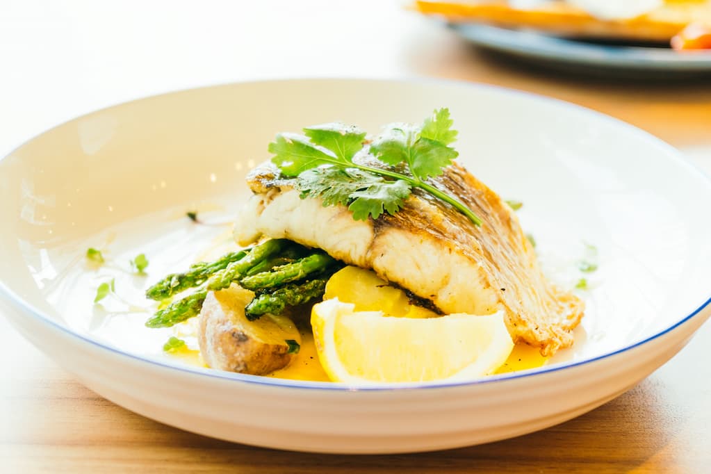 Pan-Seared Barramundi with Lemon and Herb Butter