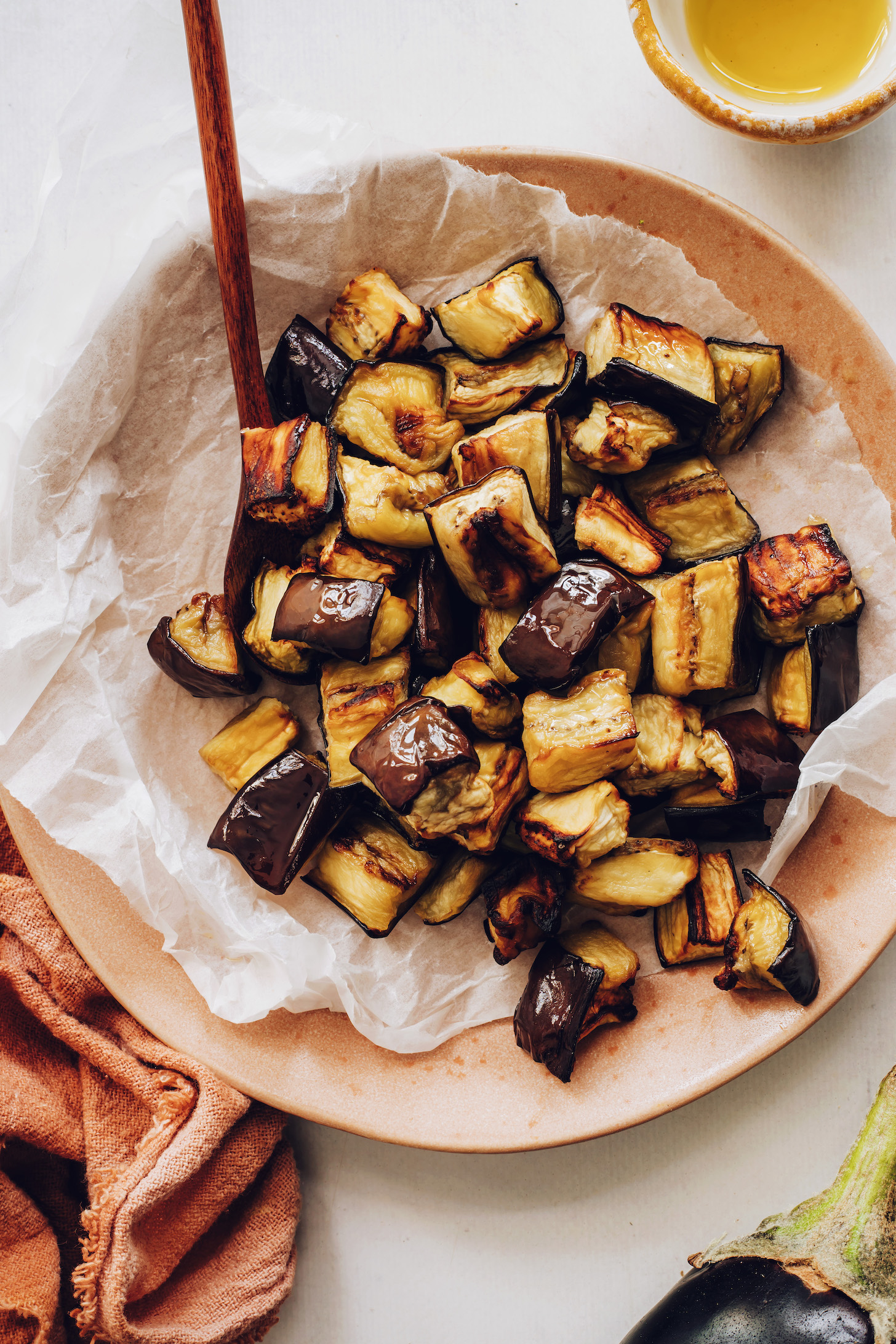 Eggplant Moju Pickle with Tamarind and Mustard Seeds